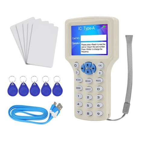 125khz rfid id em card reader|handheld 125khz rfid reader writer.